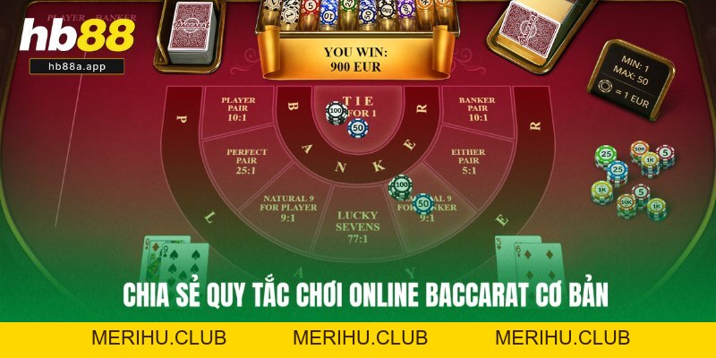 Online Baccarat Game - Luật Và Kinh Nghiệm Chơi Tại HB88