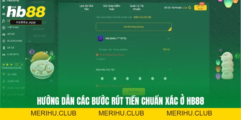 Rút Tiền HB88 - Siêu Tốc 5 Phút, Thưởng Về Liền Tay Ngay