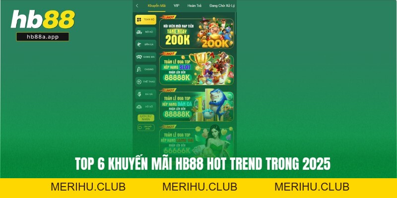 Khuyến Mãi HB88 - Ưu Đãi Độc Quyền, Nhận Thưởng Khủng Dễ