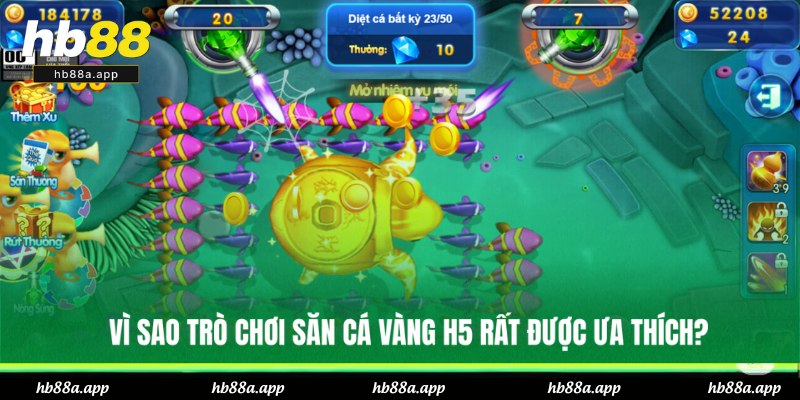Bắn Cá Vàng H5 - Cơ Hội Kiếm Tiền Dưới Đại Dương Tại BH88